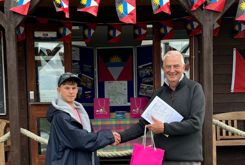 Bertie Parrett, 2nd junior - 11th Antigua Sailing Day Regatta at St Edmundsbury photo copyright Mike Steele taken at St Edmundsbury Sailing & Canoeing Association and featuring the Topper class