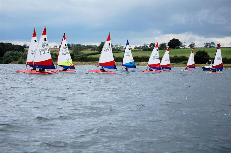 P&B Northamptonshire Youth Series round 5 at Northampton SC photo copyright Sue Warne taken at Northampton Sailing Club and featuring the Topper class