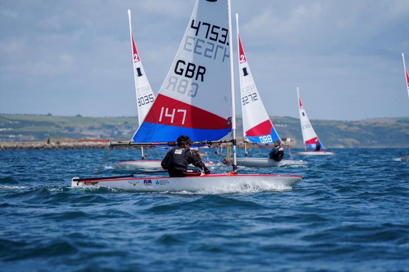 4.2 2024 National Champion Hari Clark during the 2024 Noble Marine ITCA Topper Nationals photo copyright Lotte Johnson / www.lottejohnson.com taken at Weymouth & Portland Sailing Academy and featuring the Topper class