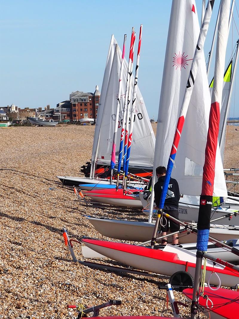 Kent School Sailing Association 2024 Annual Regatta photo copyright Anna Candy taken at Downs Sailing Club and featuring the Topper class