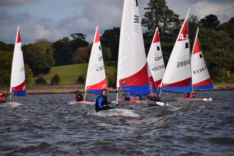 Junior open meeting (with Capture the Flag and Tug of War) at Starcross photo copyright Freya B taken at Starcross Yacht Club and featuring the Topper class