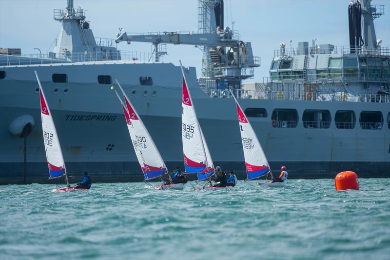 Sail over Steam! 2024 Noble Marine ITCA Topper Nationals photo copyright Lotte Johnson / www.lottejohnson.com taken at Weymouth & Portland Sailing Academy and featuring the Topper 4.2 class