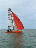 Peter King and Henry Beams during the UK Tornado Nationals 2023 at Minnis Bay © Mike Graham