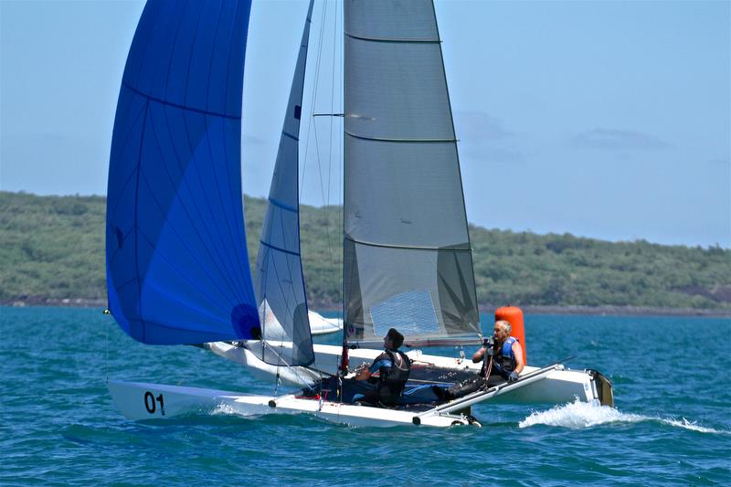 Rex and Brett Sellers - Finish Race 6 - Day 3 - 2019 Int Tornado Class World Championships presented by Candida. January 7, 2019 - photo © Richard Gladwell