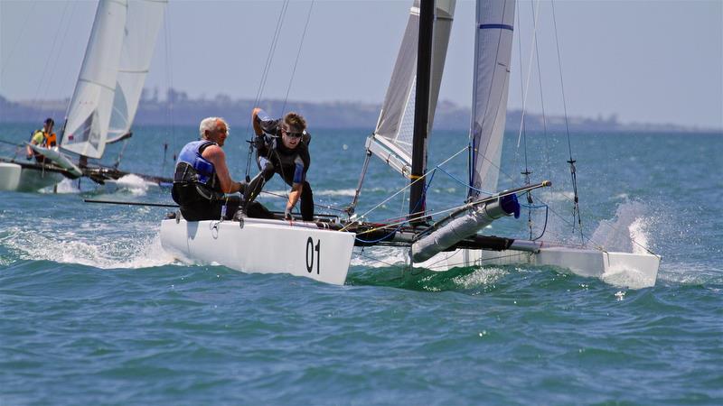 Rex and Brett Sellers - Race 6 - Int Tornado Worlds - Day 3, presented by Candida, January 7, - photo © Richard Gladwell