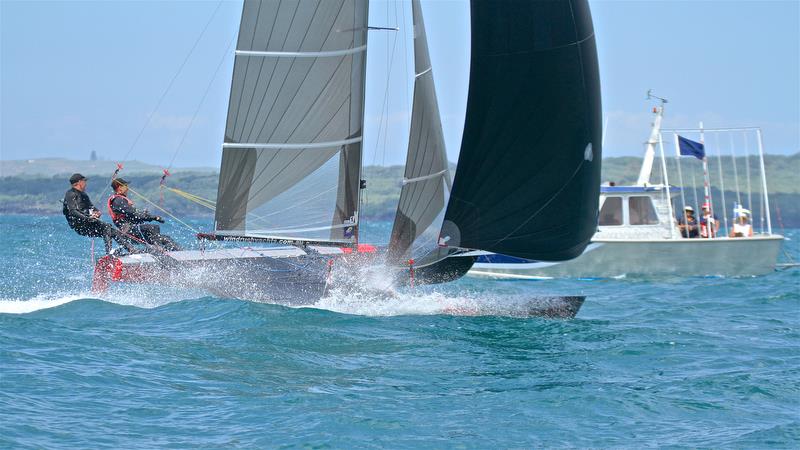 Brett Burvill and Max Puttman (AUS) , win the Int Tornado World Championship - Int Tornado Worlds - Day 5, presented by Candida, January 10, 2019 - photo © Richard Gladwell