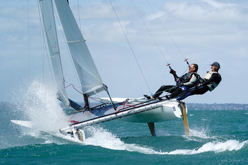 Tornado - Combined Int. A-class and Int. Tornado Nationals - Milford Cruising Club - February 2025 - photo © Justin Mitchell www.justinmitchell.co.nz - Instagram: @jl_mitchell_