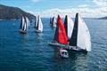 TP52 start at 2024 Sail Port Stephens Act II - Windward/Leeward © Promocean Media