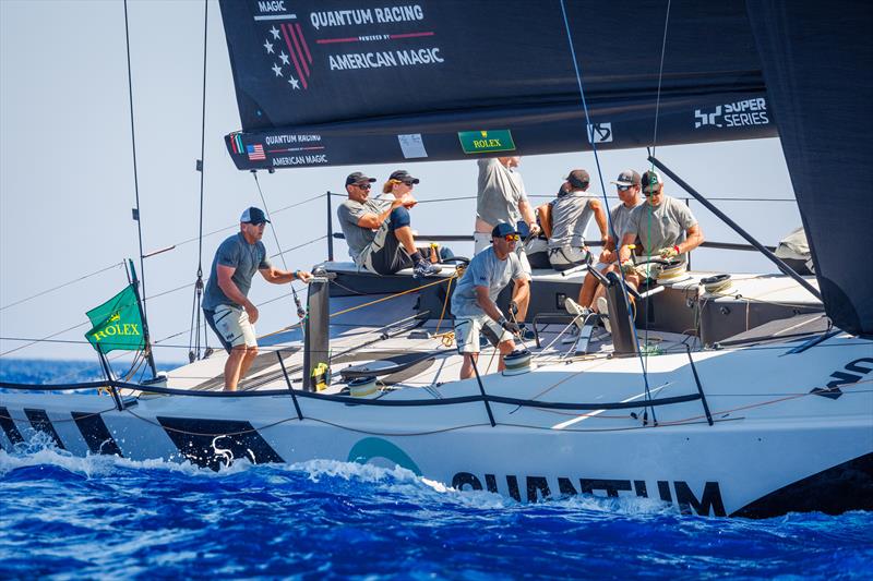 Rolex TP52 World Championship Barcelona Day 3 photo copyright Nico Martinez / 52 Super Series taken at Real Club Nautico de Barcelona and featuring the TP52 class