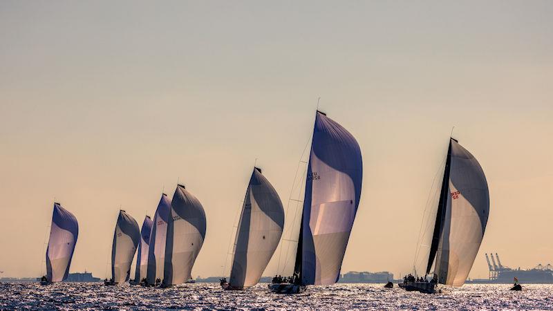 Rolex TP52 World Championship Barcelona Day 4 photo copyright Nico Martinez / 52 Super Series taken at Real Club Nautico de Barcelona and featuring the TP52 class