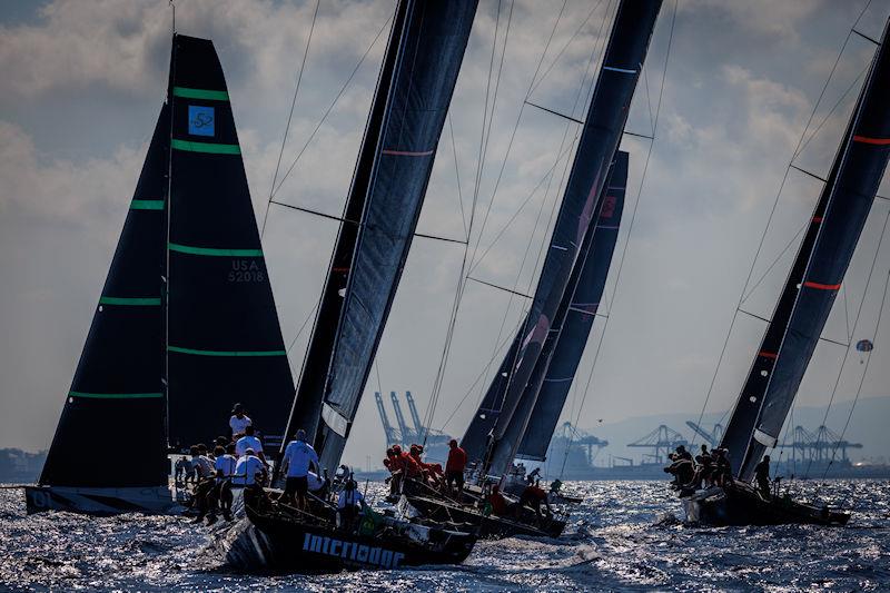 Rolex TP52 World Championship Barcelona Day 4 photo copyright Nico Martinez / 52 Super Series taken at Real Club Nautico de Barcelona and featuring the TP52 class