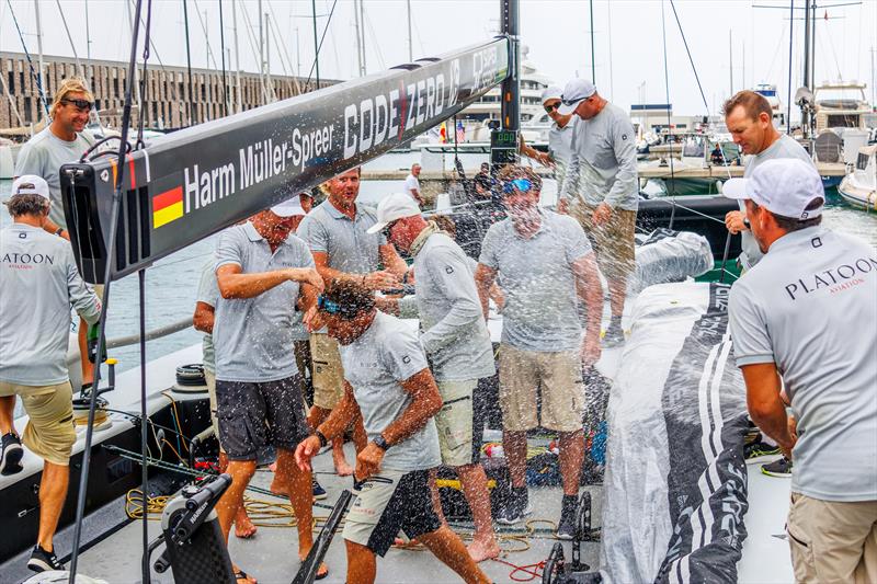 Rolex TP52 World Championship Barcelona Day 5 photo copyright Nico Martinez / 52 Super Series taken at Real Club Nautico de Barcelona and featuring the TP52 class