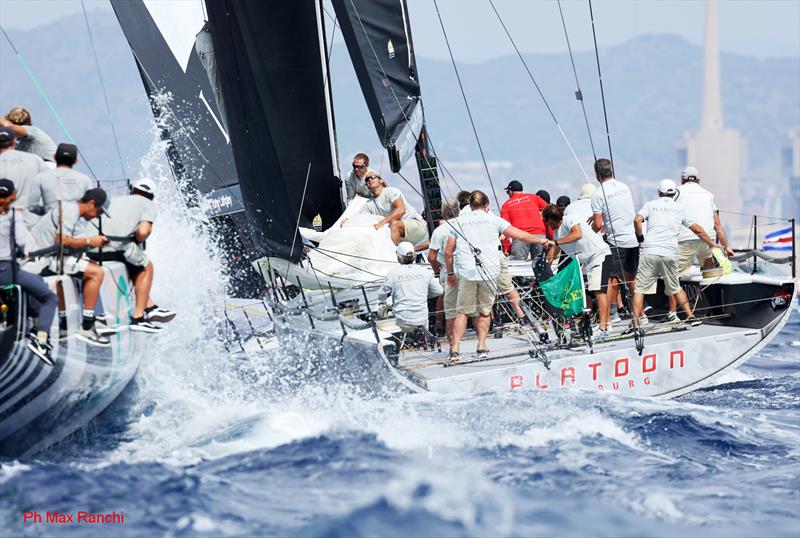 Rolex TP52 World Championship Barcelona Day 5 photo copyright Max Ranchi / www.maxranchi.com taken at Real Club Nautico de Barcelona and featuring the TP52 class