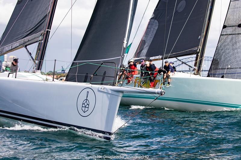 Pallas Capital Gold Cup Act 1 photo copyright Nic Douglass for @sailorgirlHQ taken at Cruising Yacht Club of Australia and featuring the TP52 class