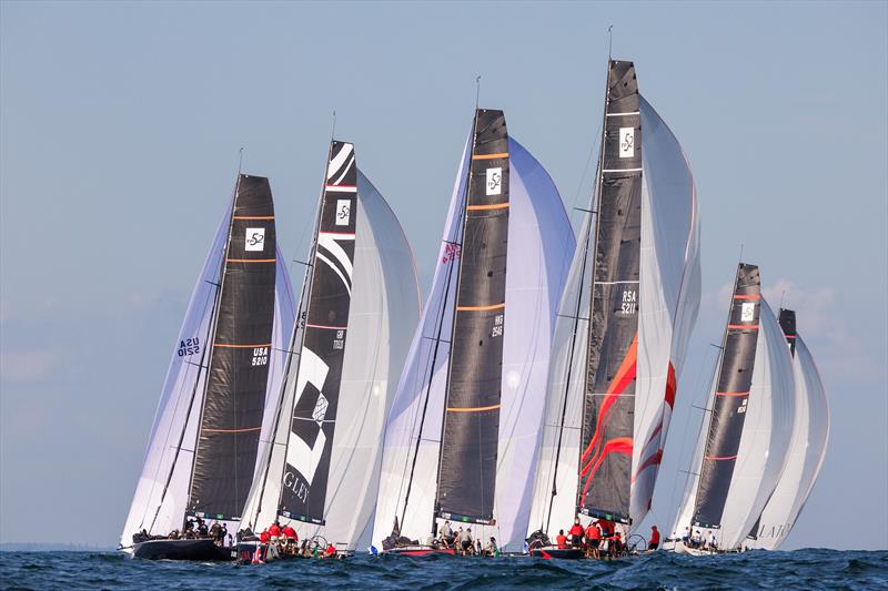 Rolex TP52 World Championship Day 3 photo copyright Nico Martinez taken at New York Yacht Club and featuring the TP52 class