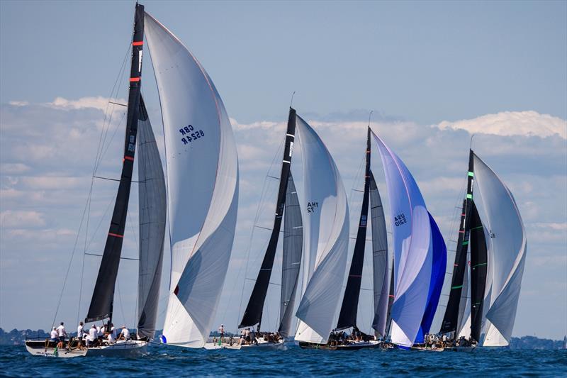 Rolex TP52 World Championship Day 4 photo copyright Nico Martinez taken at New York Yacht Club and featuring the TP52 class