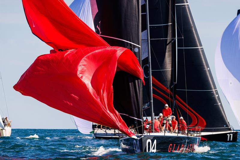 Rolex TP52 World Championship Day 4 photo copyright Nico Martinez taken at New York Yacht Club and featuring the TP52 class