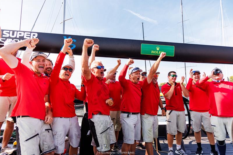 Tony Langley's Gladiator wins the Rolex TP52 World Championship photo copyright Nico Martinez taken at New York Yacht Club and featuring the TP52 class