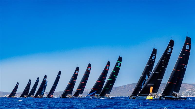 Puerto Portals 52 Super Series Sailing Week Day 1 photo copyright Nico Martinez / 52 Super Series taken at  and featuring the TP52 class