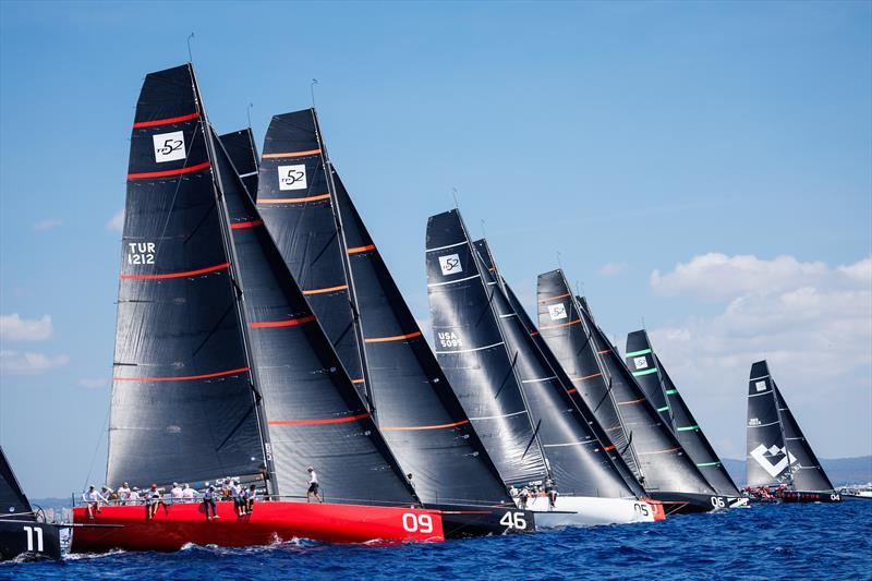 Puerto Portals 52 Super Series Sailing Week Day 2 photo copyright Nico Martinez / 52 Super Series taken at  and featuring the TP52 class