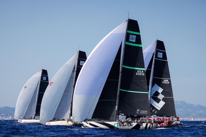 Puerto Portals 52 Super Series Sailing Week Day 4 photo copyright Nico Martinez / 52 Super Series taken at  and featuring the TP52 class