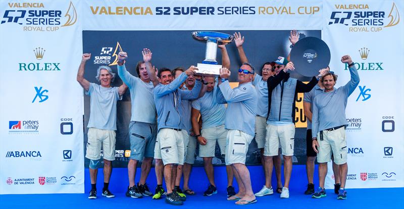 Valencia 52 Super Series Royal Cup - Quantum Racing powered by American Magic win 2024 52 Super Series title photo copyright Nico Martinez / 52 Super Series taken at Real Club Nautico Valencia and featuring the TP52 class