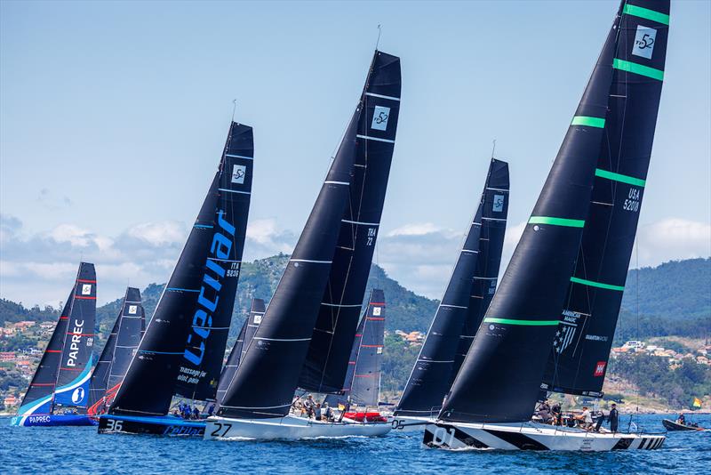Galicia 52 Super Series Royal Cup final day photo copyright Nico Martinez / 52 Super Series taken at Monte Real Club de Yates and featuring the TP52 class