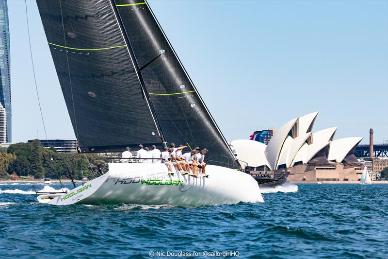Hooligan sailed ahead this weekend in the TP52s at the LGT Wealth Management Australia Cup - photo © Nic Douglass for @sailorgirlhq
