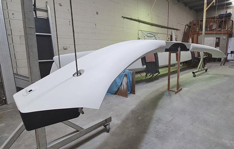 Aero fairing of the beams for El Toro photo copyright Ben Kelly taken at  and featuring the Trimaran class