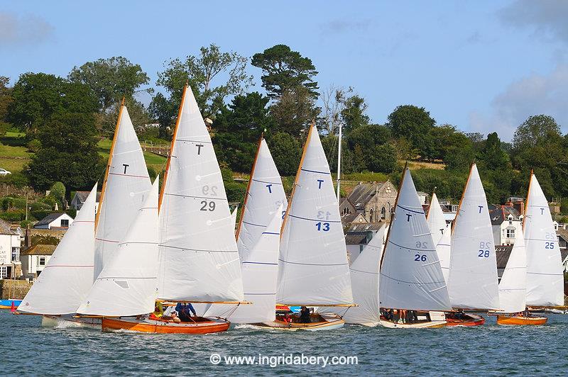 Fowey Royal Regatta 2024 photo copyright Ingrid Abery / www.ingridabery.com taken at Royal Fowey Yacht Club and featuring the Troy class