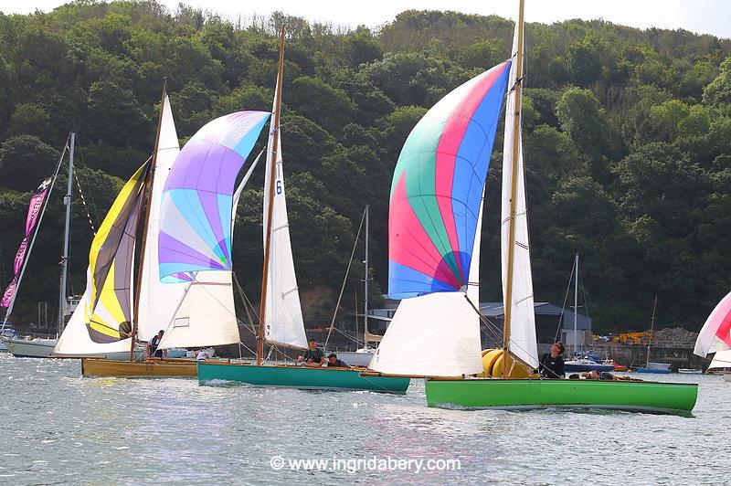 Fowey Royal Regatta 2024 photo copyright Ingrid Abery / www.ingridabery.com taken at Royal Fowey Yacht Club and featuring the Troy class