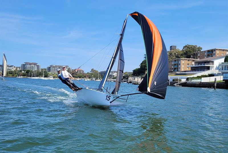 Sydney Sailmakers - 12ft Skiff Parramatta River Championship - photo © Kim Tutt Brown