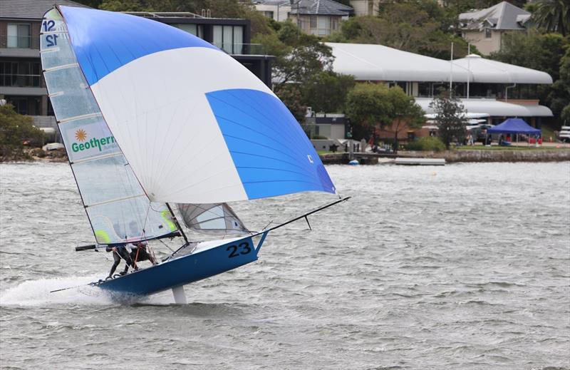 Geotherm - Parramatta River Championship at Abbotsford 12ft Skiff Sailing Club photo copyright NSW 12 Foot Skiffs taken at Abbotsford 12ft Sailing Club and featuring the 12ft Skiff class