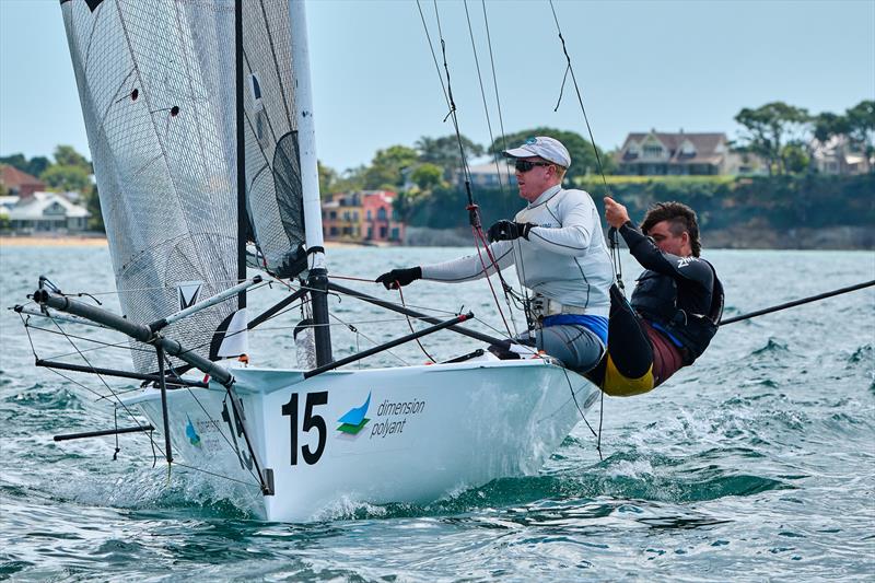 12ft Skiff Interdominion - Royal Akarana Yacht Club - January 11, 2025  - photo © Garrick Cameron