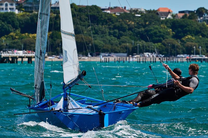 12ft Skiff Interdominion - Royal Akarana Yacht Club - January 11, 2025  - photo © Garrick Cameron