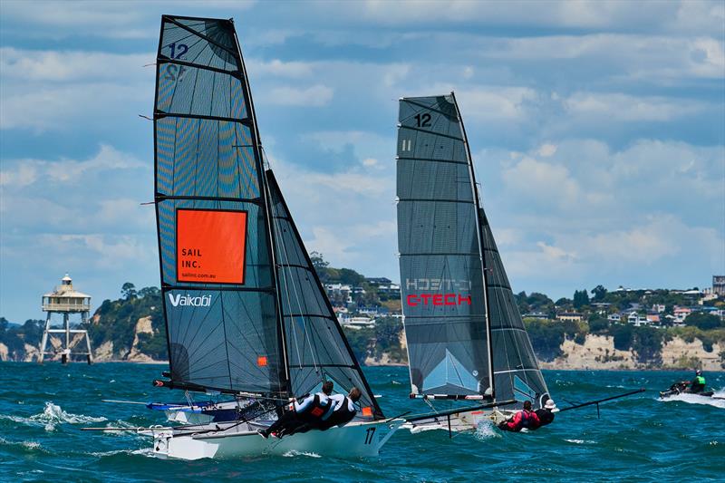 12ft Skiff Interdominion - Royal Akarana Yacht Club - January 11, 2025  photo copyright Garrick Cameron taken at Royal Akarana Yacht Club and featuring the 12ft Skiff class