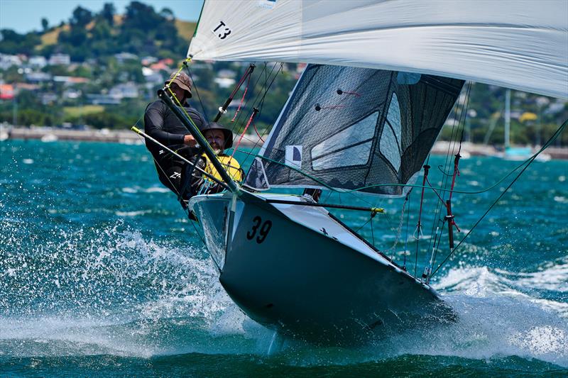 12ft Skiff Interdominion - Royal Akarana Yacht Club - January 11, 2025  photo copyright Garrick Cameron taken at Royal Akarana Yacht Club and featuring the 12ft Skiff class