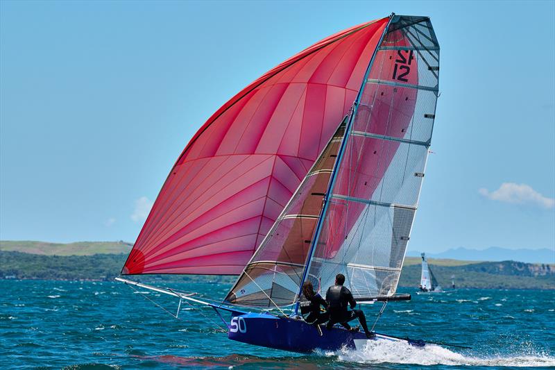 12ft Skiff Interdominion - Royal Akarana Yacht Club - January 11, 2025  photo copyright Garrick Cameron taken at Royal Akarana Yacht Club and featuring the 12ft Skiff class