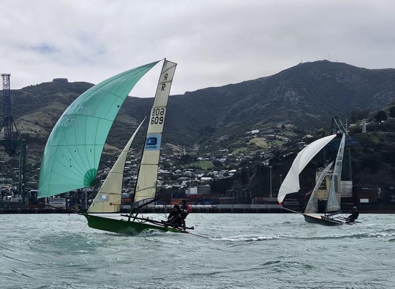 R-Class National Championship - Leander Trophy - February 2025 photo copyright Amanda Norris taken at Naval Point Club Lyttelton and featuring the 12ft Skiff class