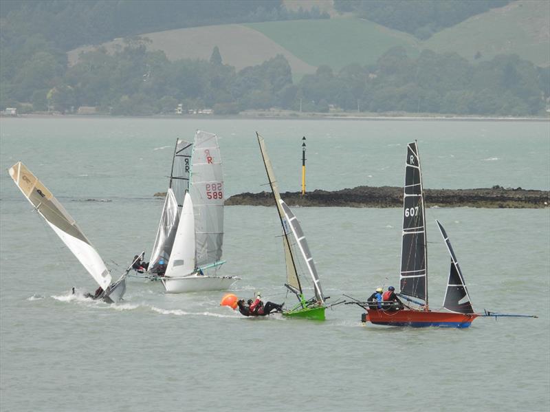 R-Class National Championship - Leander Trophy - February 2025 photo copyright Amanda Norris taken at Naval Point Club Lyttelton and featuring the 12ft Skiff class