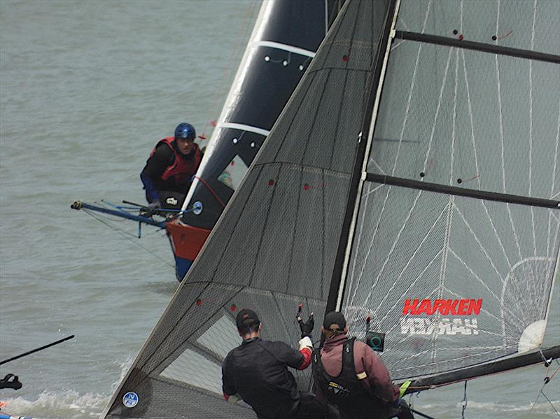 R-Class National Championship - Leander Trophy - February 2025 photo copyright Amanda Norris taken at Naval Point Club Lyttelton and featuring the 12ft Skiff class