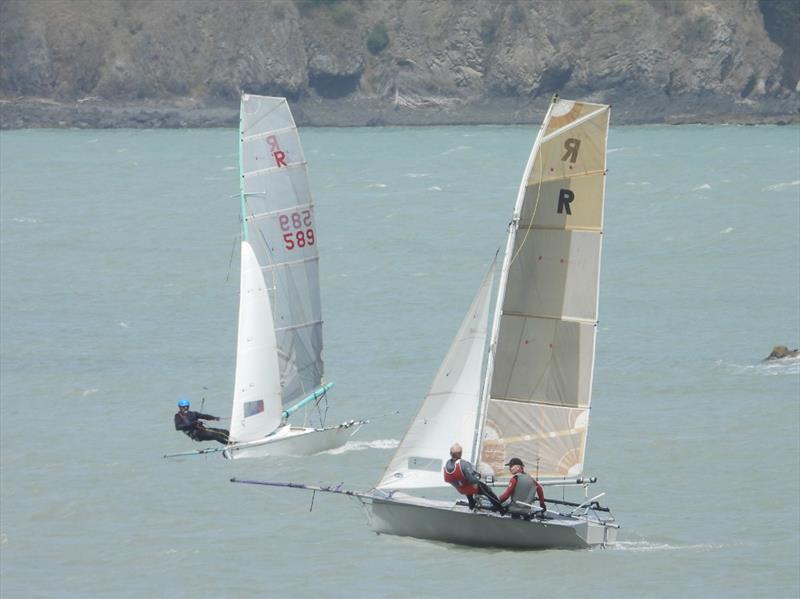 R-Class National Champions - Leander Trophy - February 2025 photo copyright Amanda Norris taken at Naval Point Club Lyttelton and featuring the 12ft Skiff class