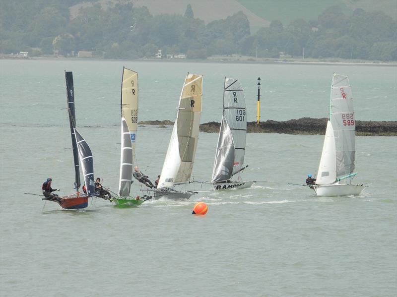 R-Class National Champions - Leander Trophy - February 2025 photo copyright Amanda Norris taken at Naval Point Club Lyttelton and featuring the 12ft Skiff class