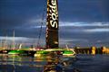 Sodebo Ultim 3 - leaves LOrient - Jules Verne Trophy record attempt - December 2024 © Team Sodebo