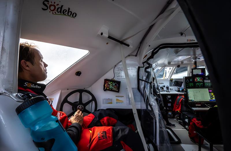 Sodebo Ultim 3 - Jules Verne Trophy record attempt - December 2024 - photo © Team Sodebo