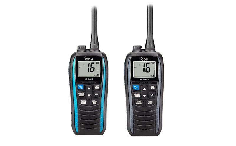 Icom IC-M25 Handheld VHF Radio - An Important Part of Your Safety Kit - photo © ICOM