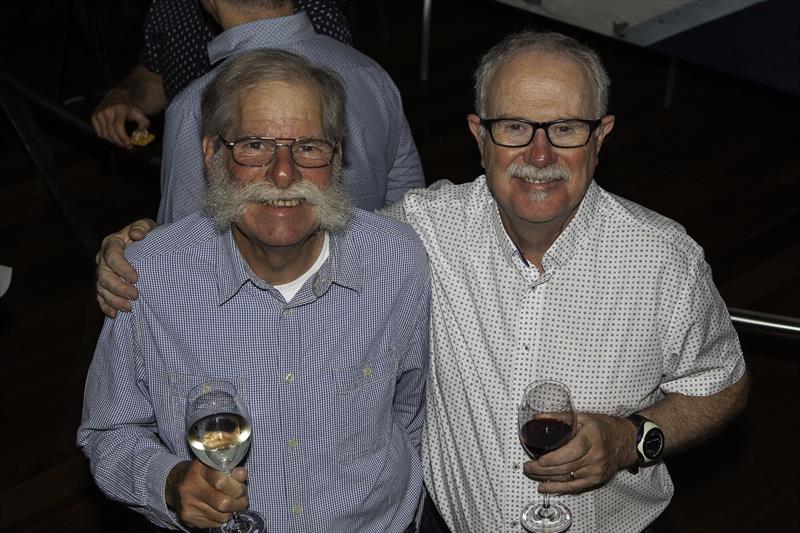 Pin end main man, John Heydon with Race Officer Nick Hutton during the 2018 Schweppes Viper World Championship Cocktail Party - photo © Bernie Kaaks