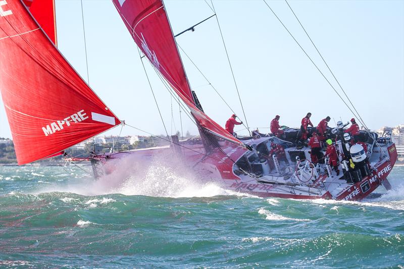 Start of Volvo Ocean Race Leg 2: Lisbon to Cape Town - photo © Jesus Renedo / Volvo Ocean Race