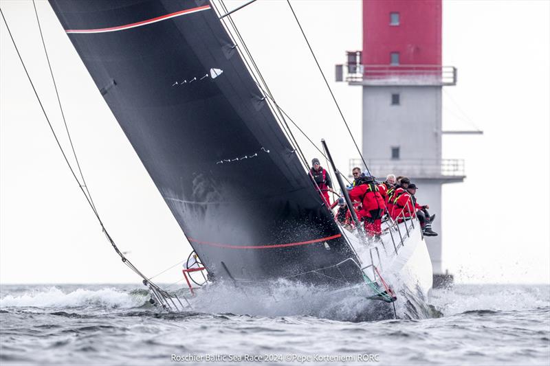 RORC has announced that the Volvo 70 Tschüss 2 is the overall winner of the 2024 Roschier Baltic Sea Race - photo © Pepe Korteniemi / www.photex.fi