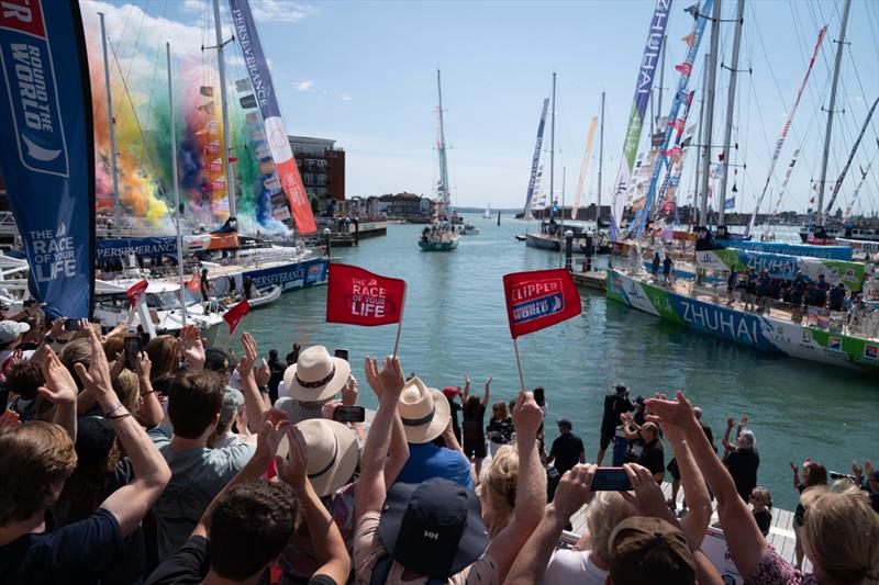 Clipper Race Grand Finale at Gunwharf Quays - Clipper 2023-24 Round the World Yacht Race - photo © Clipper Race